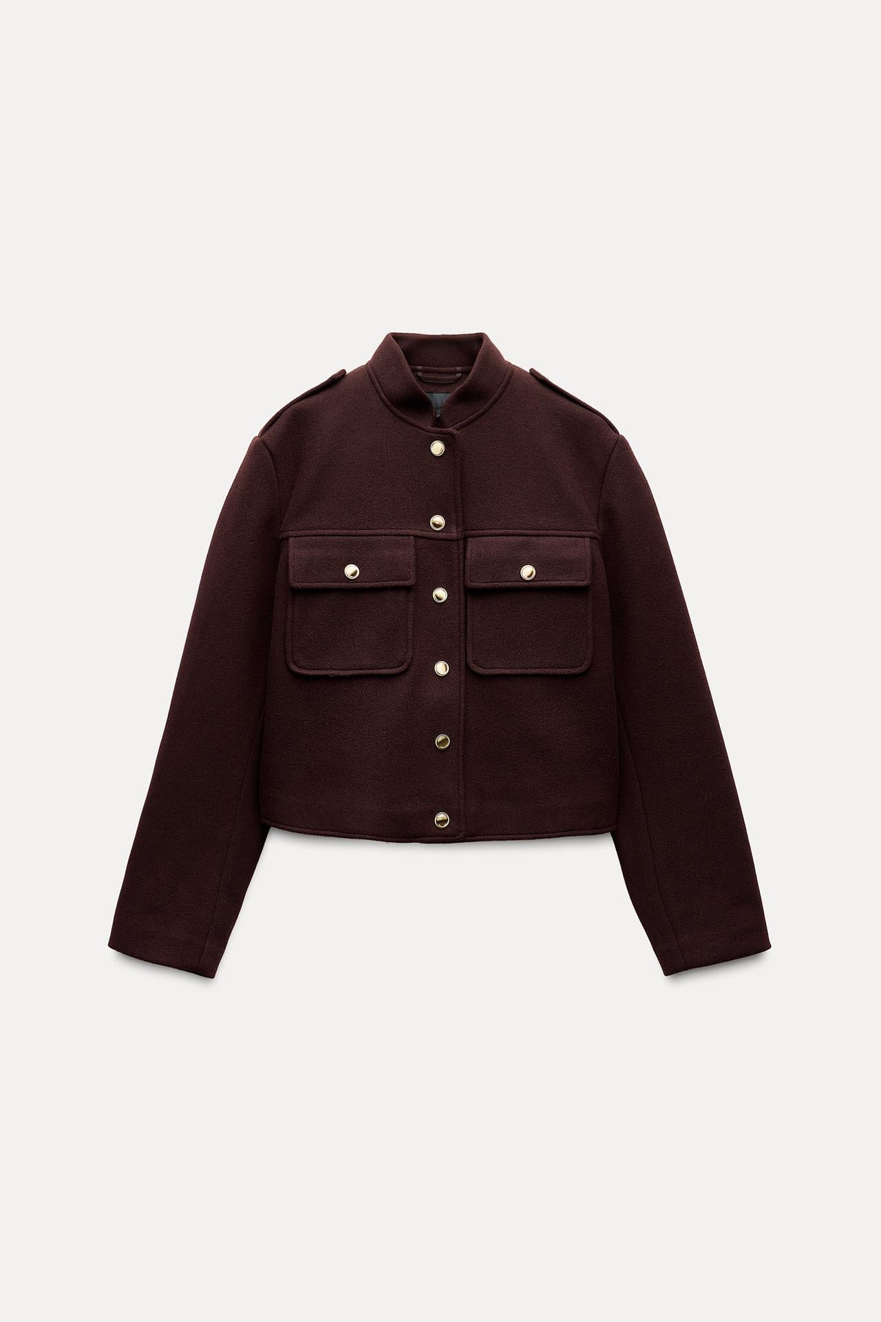 Carter Burgundy Jacket