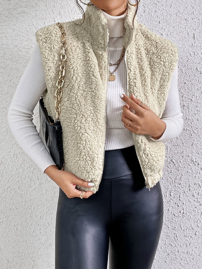 Amara™ Livia – Stilsäker Teddy Bodywarmer