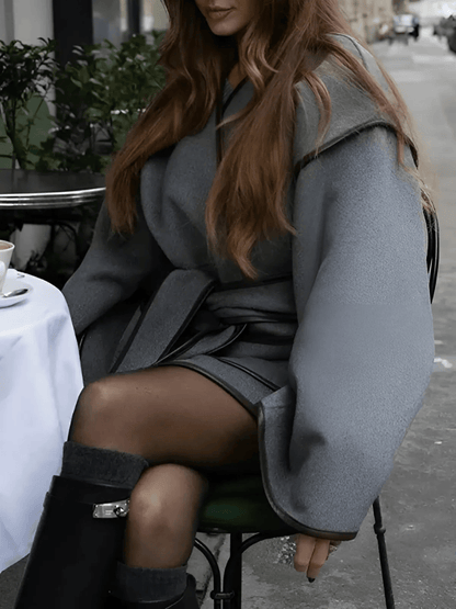 Adelina – Lyxig Kimono Omlottjacka