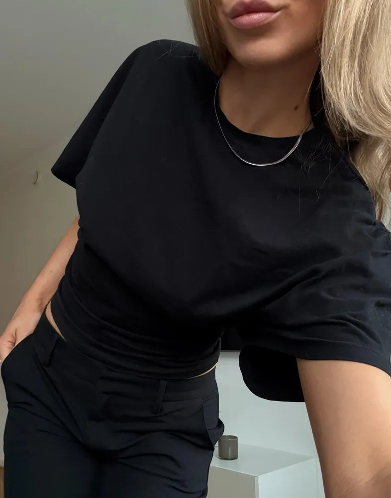 Amaya - T-shirt med vida ärmar
