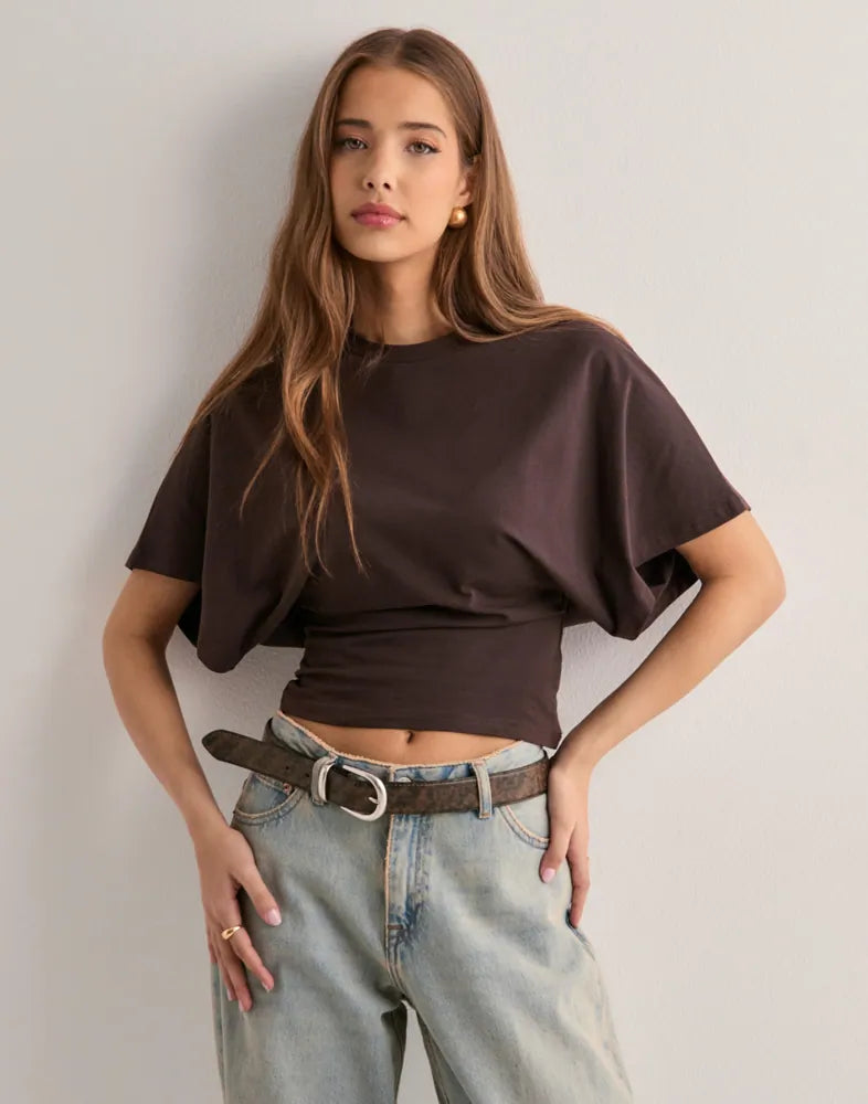 Amaya - T-shirt med vida ärmar