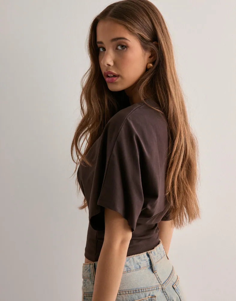 Amaya - T-shirt med vida ärmar