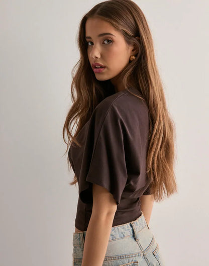 Amaya - T-shirt med vida ärmar