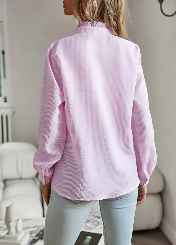 Isolde™ – Elegant blus med romantiska detaljer