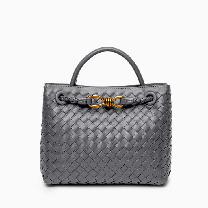 Burgani - Vävd Crossbody-Väska