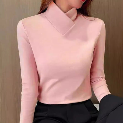 Ylona - Elegant Hoge Hals Trui