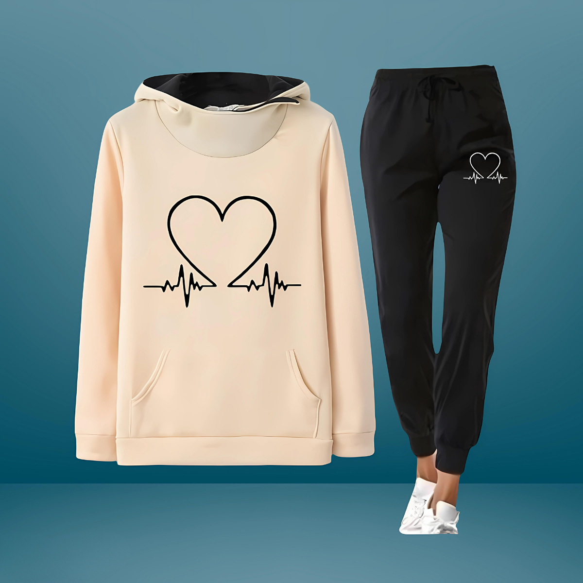 KärleksFit™ - Set (Hoodie och Joggers)