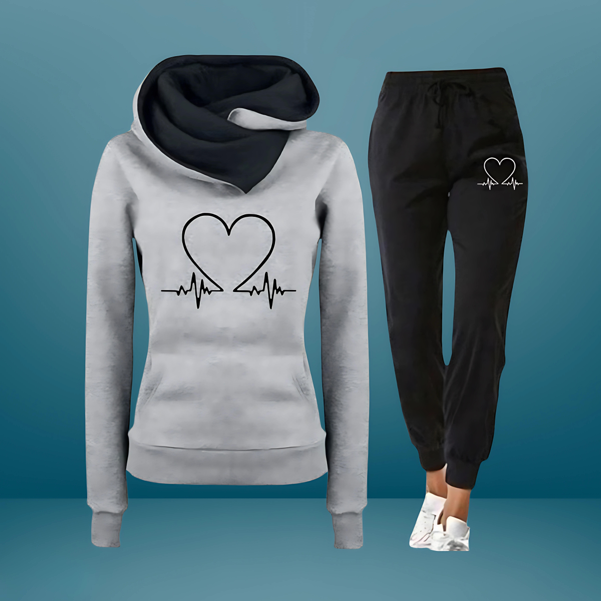 KärleksFit™ - Set (Hoodie och Joggers)