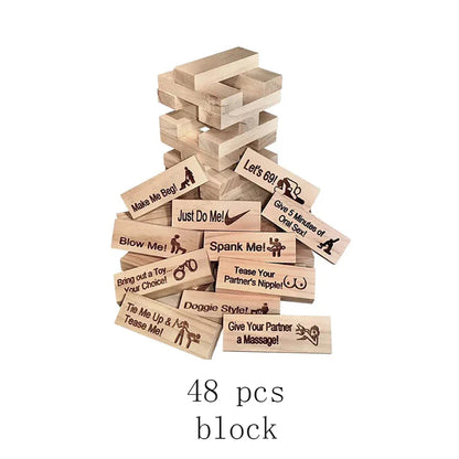 Fantasy Jenga™ Bygg kärlek, ett block i taget