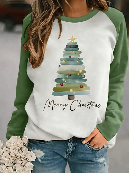 MerryWear - Loose Fit | Långärmad | Xmas Pullover | Damkläder
