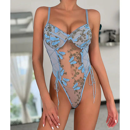 LALUNA® | GEBORDUURDE VLINDER BODYSUIT