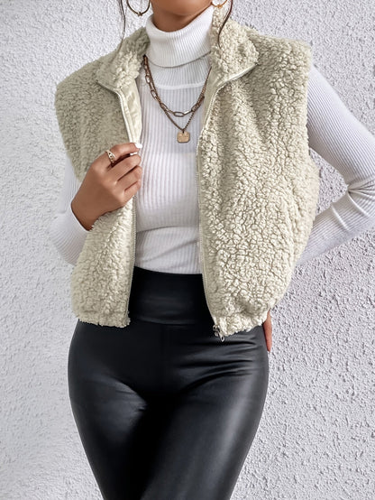 Amara™ Livia – Stilsäker Teddy Bodywarmer