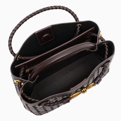 Burgani - Vävd Crossbody-Väska