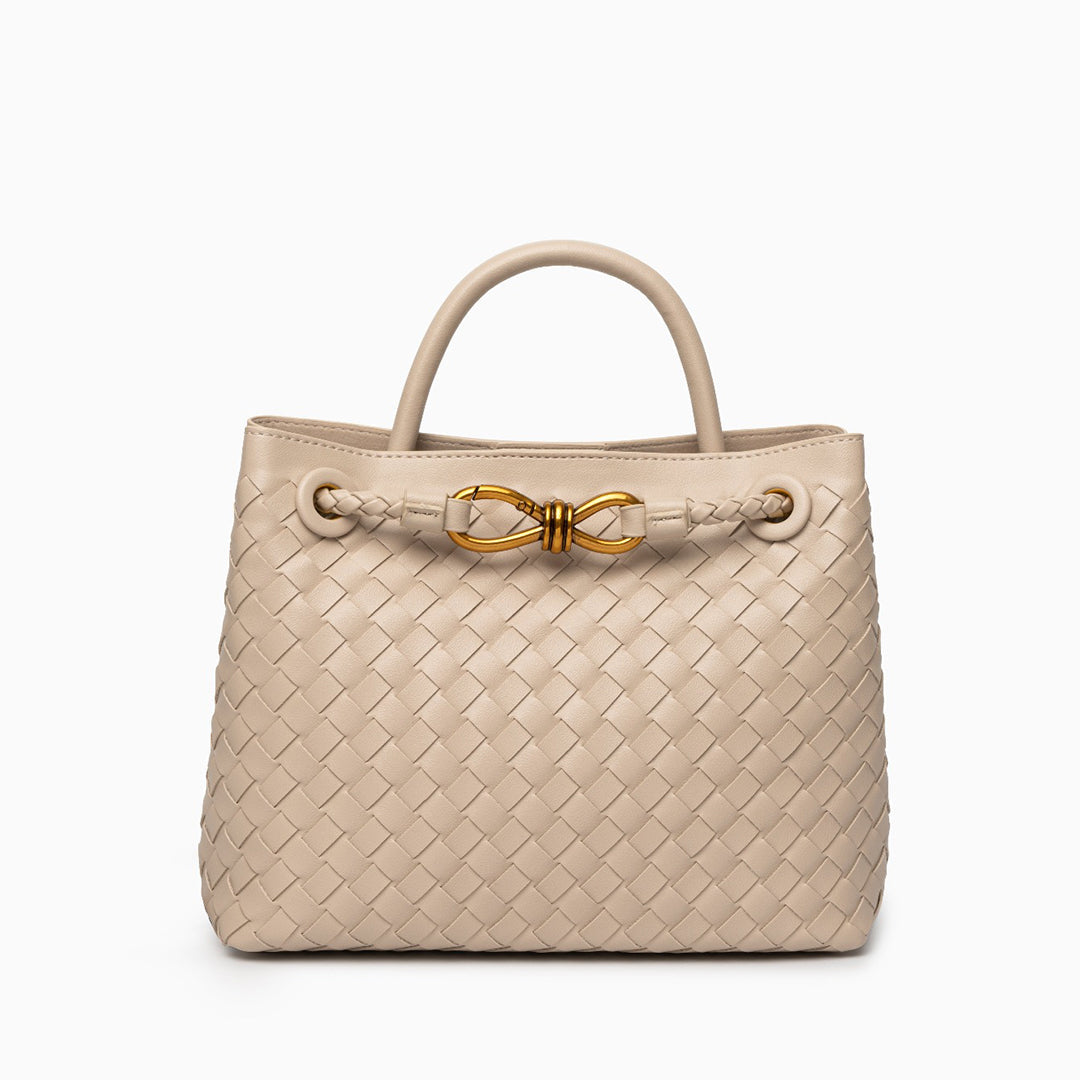 Burgani - Vävd Crossbody-Väska