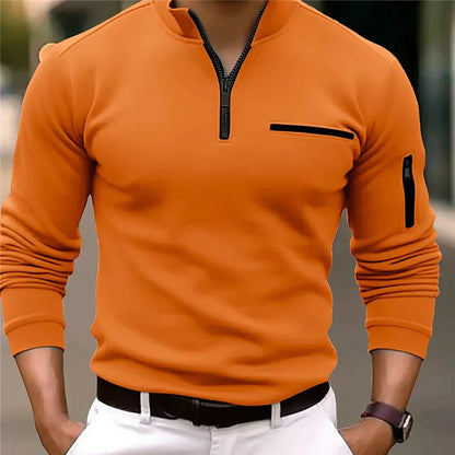 Magnus | Poloshirt met lange mouwen